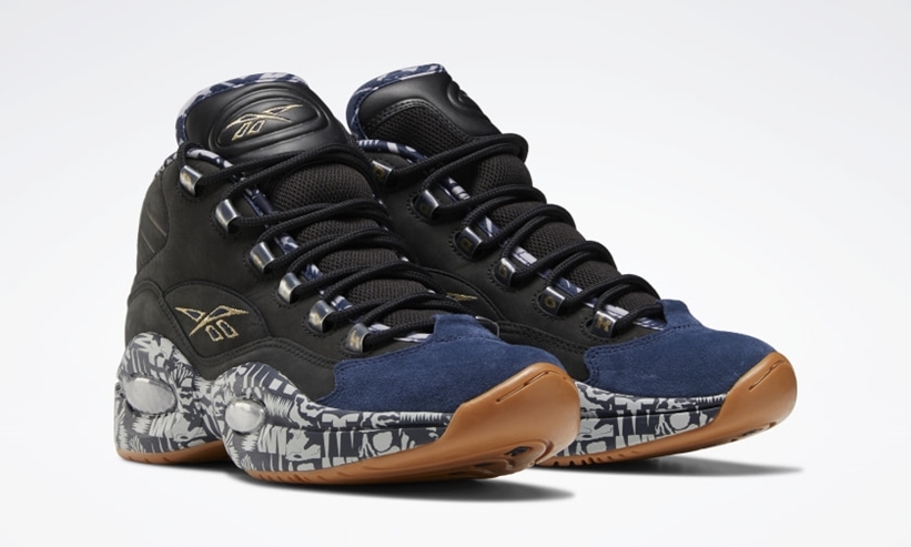 REEBOK QUESTION MID “Black/Collegiate Navy” (リーボック クエスチョン ミッド “ブラック/カレッジネイビー”) [FX4991]