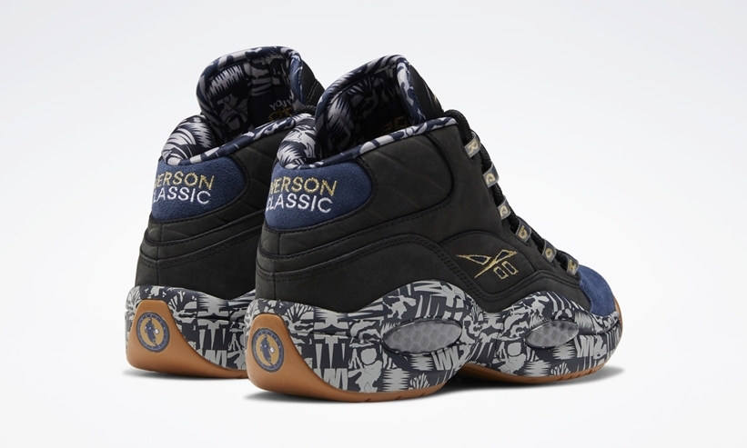 REEBOK QUESTION MID “Black/Collegiate Navy” (リーボック クエスチョン ミッド “ブラック/カレッジネイビー”) [FX4991]