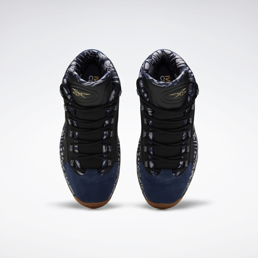 REEBOK QUESTION MID “Black/Collegiate Navy” (リーボック クエスチョン ミッド “ブラック/カレッジネイビー”) [FX4991]