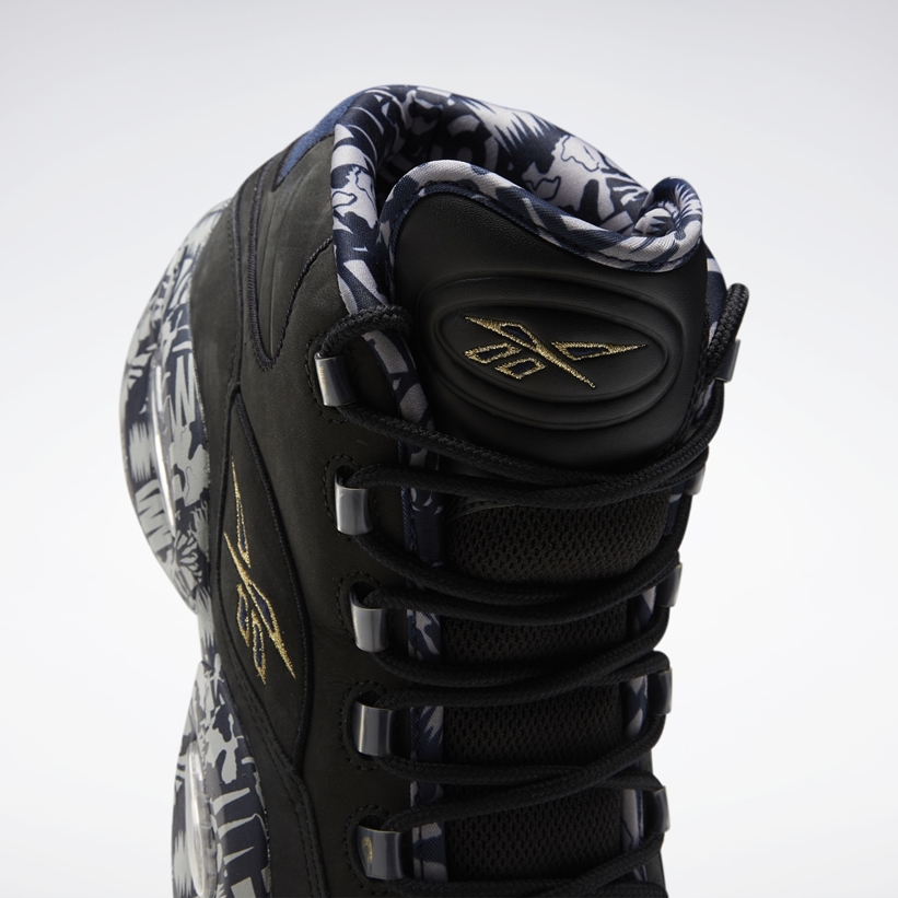 REEBOK QUESTION MID “Black/Collegiate Navy” (リーボック クエスチョン ミッド “ブラック/カレッジネイビー”) [FX4991]