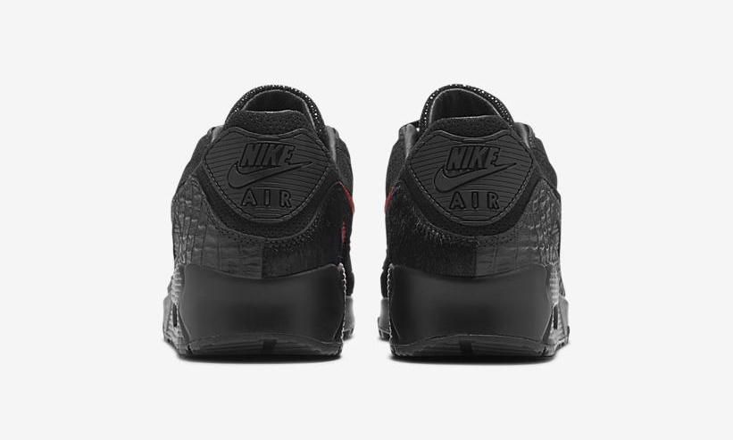 8/8発売！ナイキ エア マックス 90 QS エキゾチックプリント “ブラック/レッド” (NIKE AIR MAX 90 QS EXOTIC PRINT “Black/Red”) [CZ5588-002]