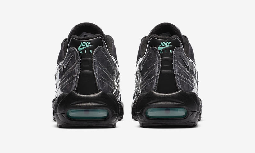 9/12 発売！ナイキ エア マックス 95 “ブラック/オーロラグリーン/スモークグレー” (NIKE AIR MAX 95 “Black/Aurora Green/Smoke Grey”) [DA7735-001]