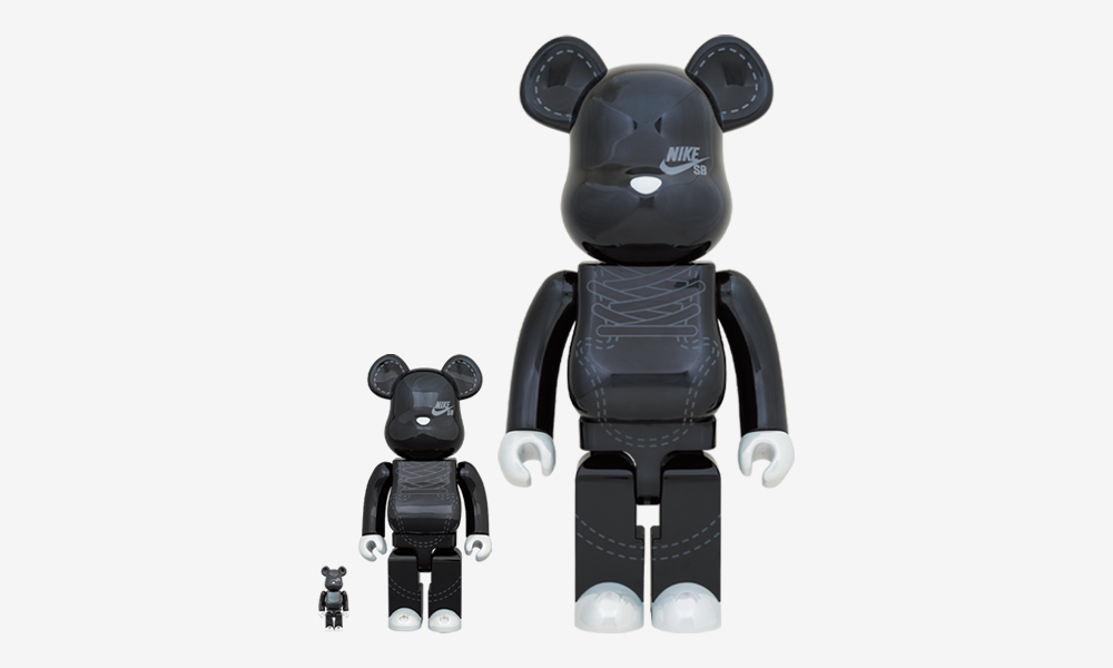 8月発売！BE@RBRICK × NIKE SB 2020 BLACK 100% & 400% / 1000% (ベアブリック ナイキ SB ブラック)