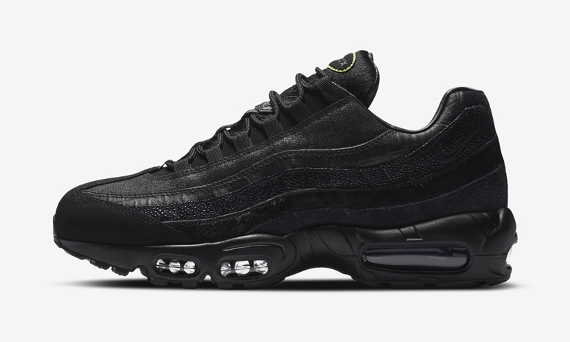 8/22発売！ナイキ エア マックス 95 エキゾチックプリント “ブラック/ボルト” (NIKE AIR MAX 95 EXOTIC PRINT “Black/Volt”) [CZ7911-001]