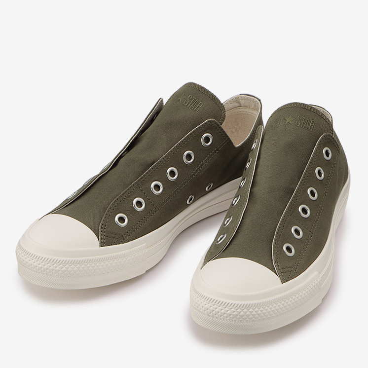 7/28発売！シューレースを通さずに着用可能なスリップ仕様の CONVERSE ALL STAR MILITARY SLIP OX (コンバース オールスター ミリタリー スリップ OX)