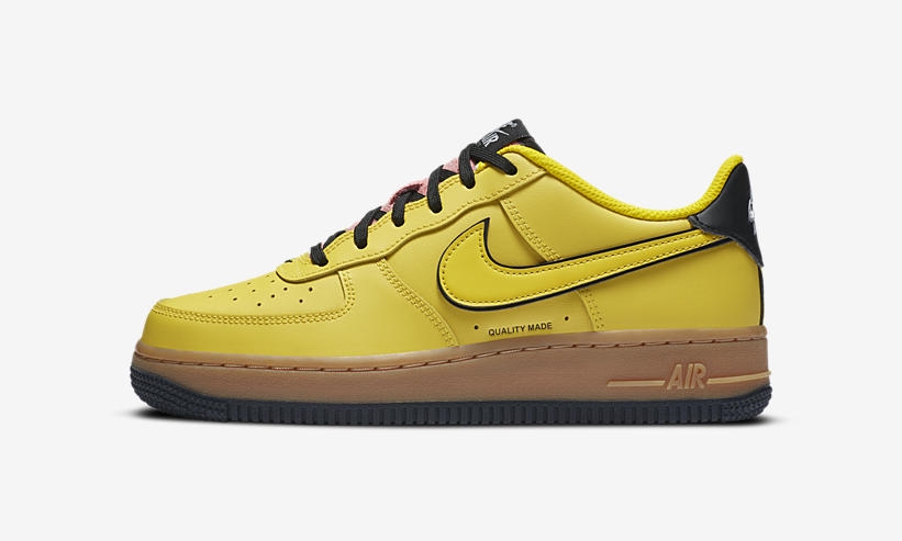 ナイキ GS エア フォース 1 ロー “コルク/イエロー” (NIKE GS AIR FORCE 1 LOW “Cork/Yellow”) [CZ7948-700]