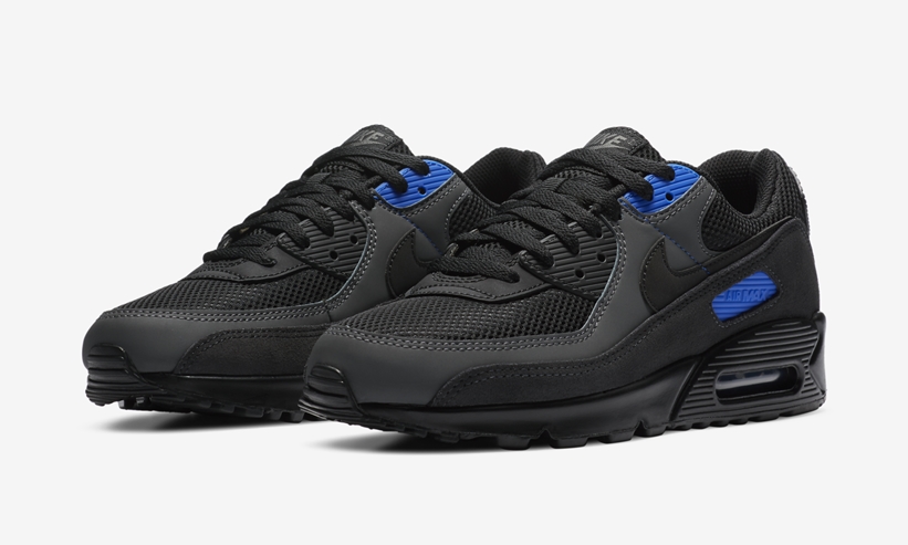 ナイキ エア マックス 90 “ブラック/ロイヤルブルー” (NIKE AIR MAX 90 “Black/Royal Blue”) [DA1505-400]