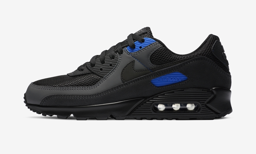 ナイキ エア マックス 90 “ブラック/ロイヤルブルー” (NIKE AIR MAX 90 “Black/Royal Blue”) [DA1505-400]