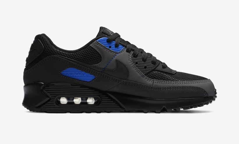 ナイキ エア マックス 90 “ブラック/ロイヤルブルー” (NIKE AIR MAX 90 “Black/Royal Blue”) [DA1505-400]