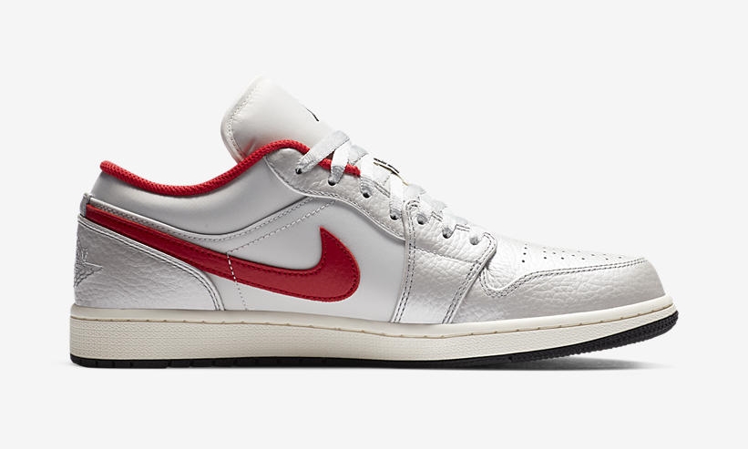 ナイキ エア ジョーダン 1 ロー “ホワイト/レッド” (NIKE AIR JORDAN 1 LOW “White/Red”) [DA4668-001]