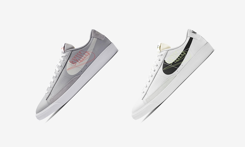 ナイキ ブレザー ロー “グレー/ホワイト” (NIKE BLAZER LOW “Gery/White”) [DA4652-001,100]