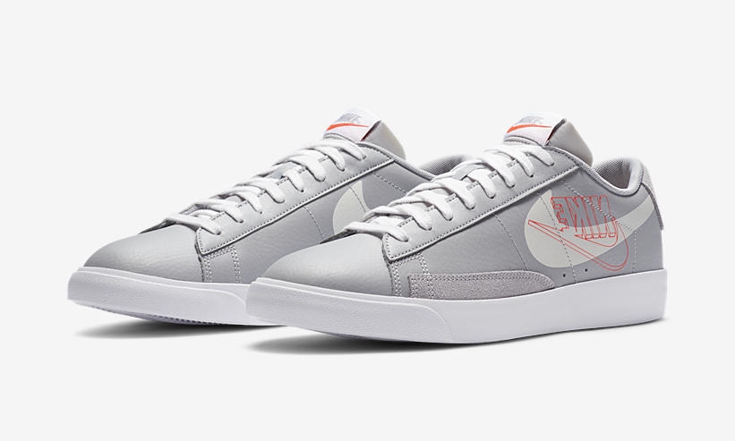 ナイキ ブレザー ロー “グレー/ホワイト” (NIKE BLAZER LOW “Gery/White”) [DA4652-001,100]