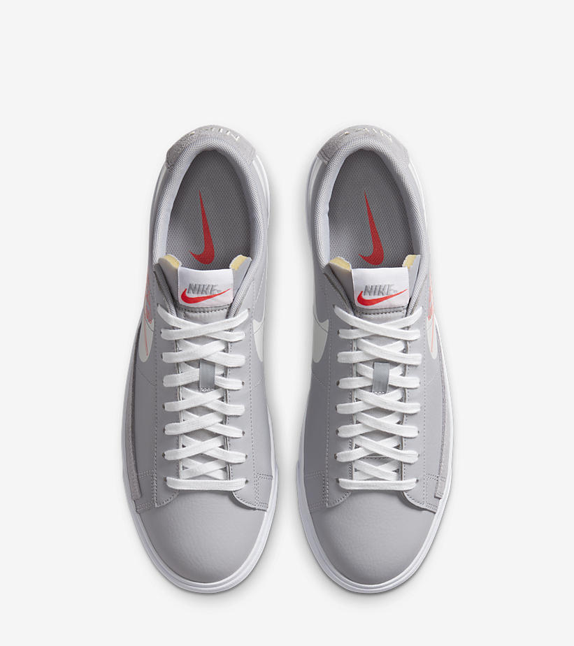 ナイキ ブレザー ロー “グレー/ホワイト” (NIKE BLAZER LOW “Gery/White”) [DA4652-001,100]