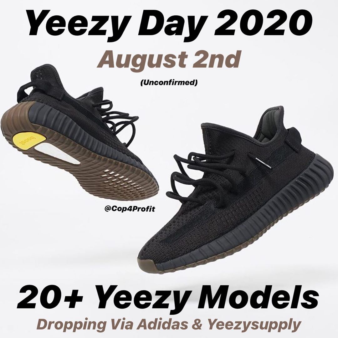 リストック多数の「YEEZY DAY」が2020年の8/2にも行われる？ (イージー デイ)