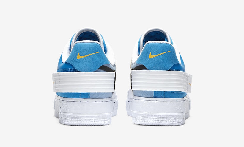 ナイキ エア フォース 1 ロー タイプ “フォトブルー/ユニバーシティゴールド” (NIKE AIR FORCE 1 LOW TYPE “Photo Blue/University Gold”) [CK6923-101]