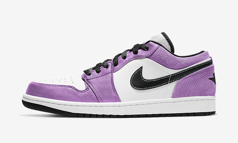 【国内 5/19 発売】ナイキ エア ジョーダン 1 ロー SE “ホワイト/パープル” (NIKE AIR JORDAN 1 LOW SE “White/Purple”) [CK3022-503]