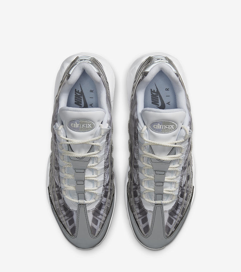 9/12 発売！ナイキ エア マックス 95 “ピュアプラチナム/スモークグレー” (NIKE AIR MAX 95 “Pure Platinum/Smoke Grey”) [DA4301-100]