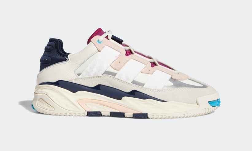 7/29発売！adidas Originals NITEBALL “Off White/Cream White/Pink Tint” (アディダス オリジナルス ナイトボール “オフホワイト/クリームホワイト/ピンクティント”) [FW3317]