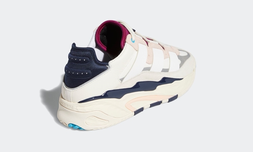 7/29発売！adidas Originals NITEBALL “Off White/Cream White/Pink Tint” (アディダス オリジナルス ナイトボール “オフホワイト/クリームホワイト/ピンクティント”) [FW3317]