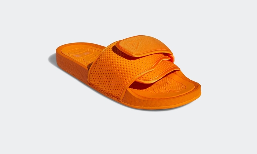 8/1 発売！Pharrell Williams x adidas Originals BOOST SLIDE “Bright Orange” (ファレル・ウィリアムス アディダス オリジナルス ブースト スライド “ブライトオレンジ”) [FV7261]