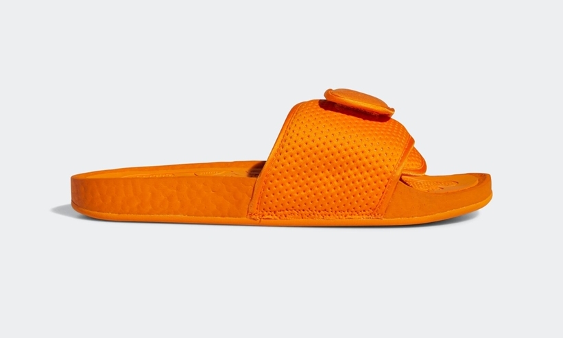 8/1 発売！Pharrell Williams x adidas Originals BOOST SLIDE “Bright Orange” (ファレル・ウィリアムス アディダス オリジナルス ブースト スライド “ブライトオレンジ”) [FV7261]