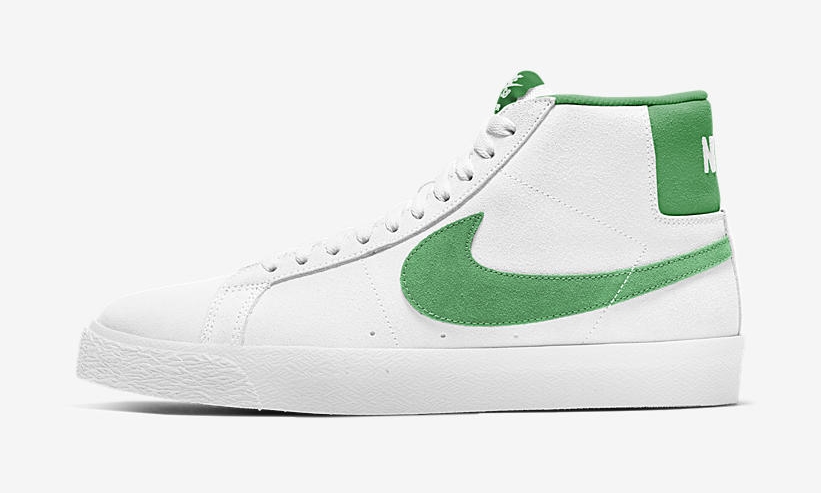 ナイキ ズーム ブレーザー ミッド “ホワイト/グリーン” (NIKE ZOOM BLAZER MID “White/Green”) [864349-106]