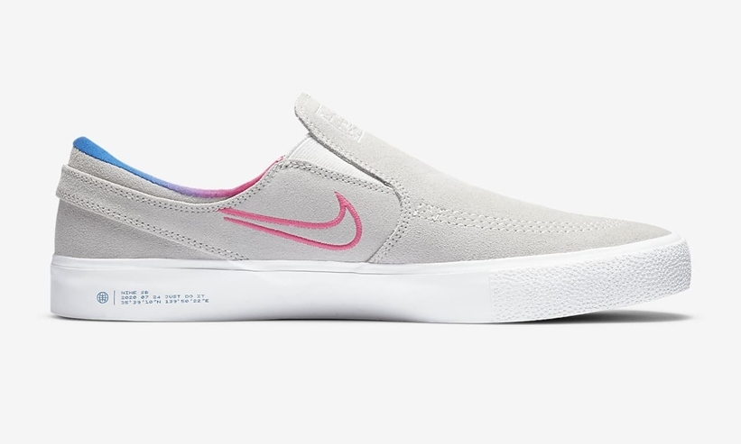 ナイキ SB ズーム ステファン ジャノスキー スリップ RM T “サミットホワイト/ピンクブラスト” (NIKE SB ZOOM STEFAN JANOSKI SLIP RM T “Summit White/Pink Blast”) [AQ7878-003]