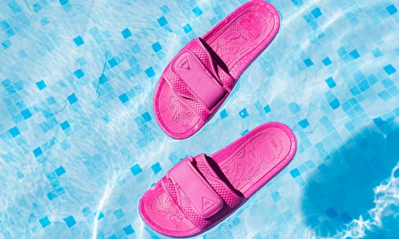 8/1 発売！Pharrell Williams x adidas Originals BOOST SLIDE “Semi Solar Pink” (ファレル・ウィリアムス アディダス オリジナルス ブースト スライド “セミソーラーピンク”) [FV7289]