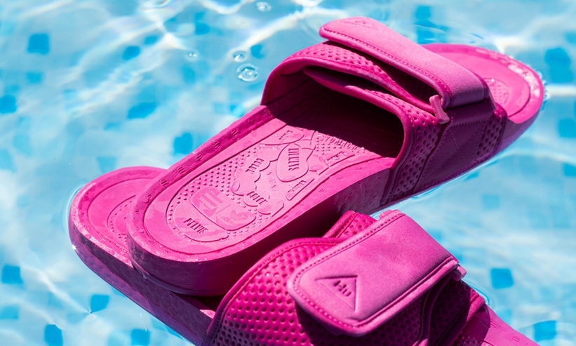 8/1 発売！Pharrell Williams x adidas Originals BOOST SLIDE “Semi Solar Pink” (ファレル・ウィリアムス アディダス オリジナルス ブースト スライド “セミソーラーピンク”) [FV7289]