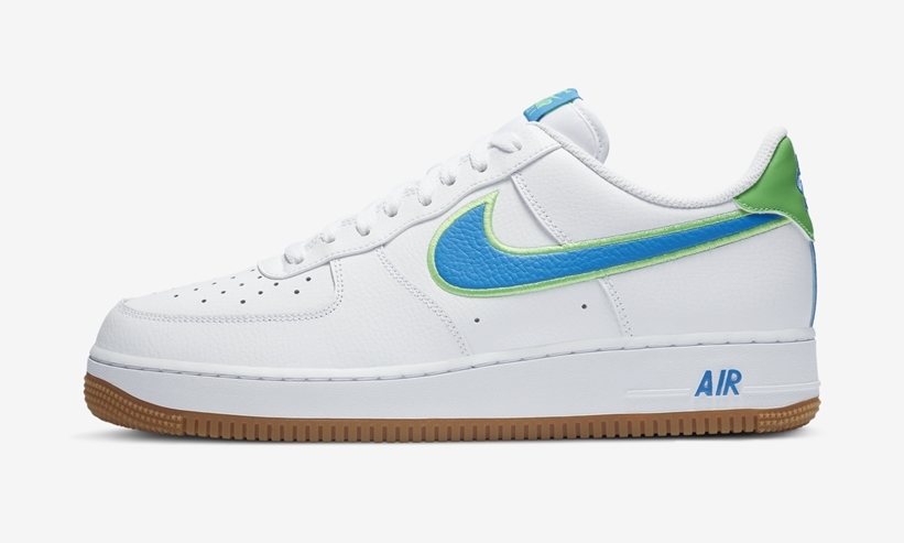 ナイキ エア フォース 1 ロー “ホワイト/ブルー/グリーン” (NIKE AIR FORCE 1 LOW “White/Blue/Green”) [DA4660-100]