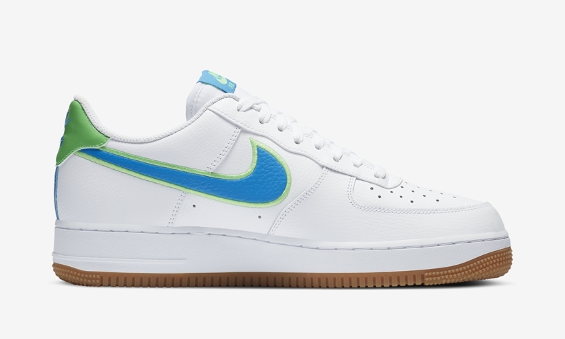 ナイキ エア フォース 1 ロー “ホワイト/ブルー/グリーン” (NIKE AIR FORCE 1 LOW “White/Blue/Green”) [DA4660-100]