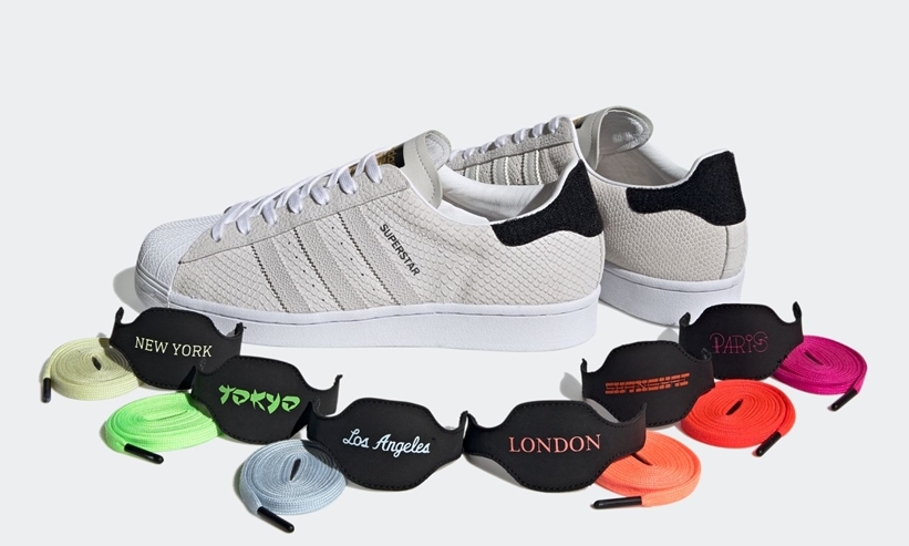 8/1発売！世界6都市名の付け替え可能なヒールタブ adidas Originals SUPERSTAR “City Pack” (アディダス オリジナルス スーパースター “シティパック”) [FV2822]