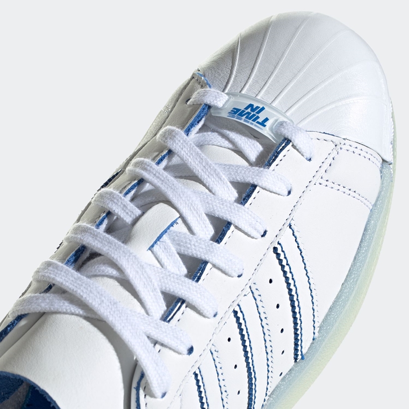 8/8発売！Ninja × adidas Originals SUPERSTAR “TIME IN” Chalk White/Blue (ニンジャ アディダス オリジナルス スーパースター “タイムイン” ホワイト/ブルー) [FX2784]