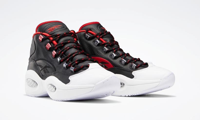 8/7発売！REEBOK QUESTION MID “Black/Scarlet” (リーボック クエスチョン ミッド “ブラック/スカーレット”) [FZ1365]