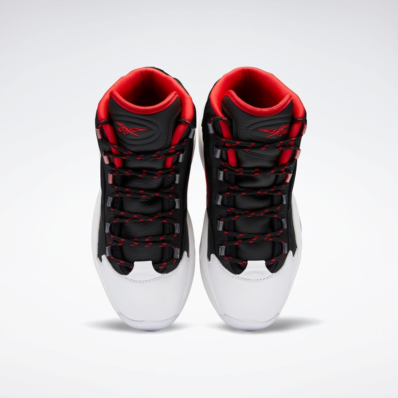 8/7発売！REEBOK QUESTION MID “Black/Scarlet” (リーボック クエスチョン ミッド “ブラック/スカーレット”) [FZ1365]