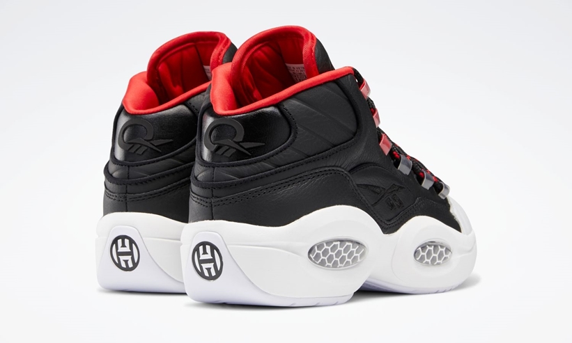 8/7発売！REEBOK QUESTION MID “Black/Scarlet” (リーボック クエスチョン ミッド “ブラック/スカーレット”) [FZ1365]