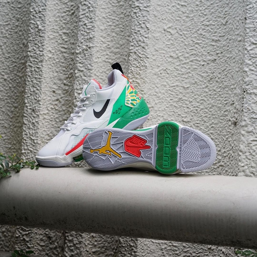 8/1発売！ナイキ ジョーダン ズーム 92 “サミットホワイト/ラッキーグリーン” (NIKE JORDAN ZOOM 92 “Summit White/Lucky Green”) [CK9183-103]