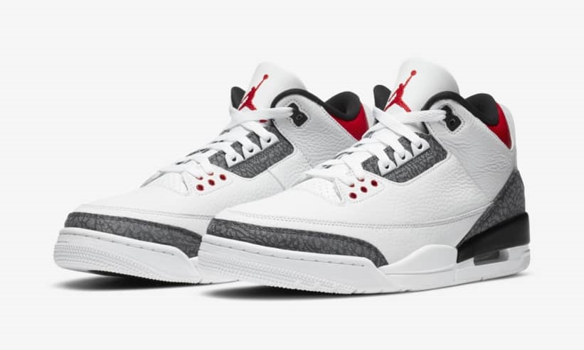 8/8 発売！ナイキ エア ジョーダン 3 SE-T “ホワイト/ファイヤレッド” (NIKE AIR JORDAN 3 SE-T “White/Fire Red”) [CZ6433-100]