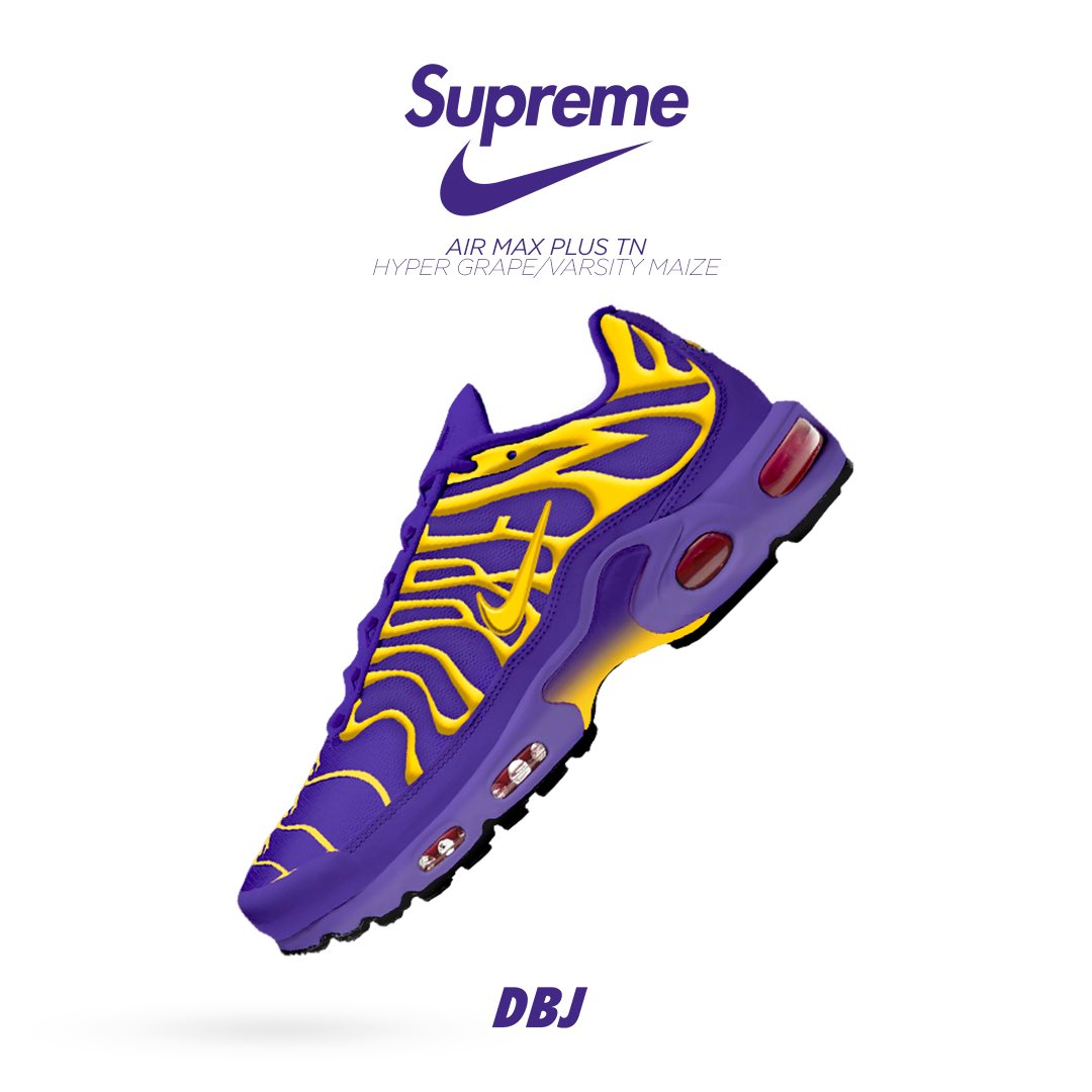 国内 10/17、11/7 発売予定！SUPREME × NIKE AIR MAX PLUS 3カラー (シュプリーム ナイキ エア マックス プラス)