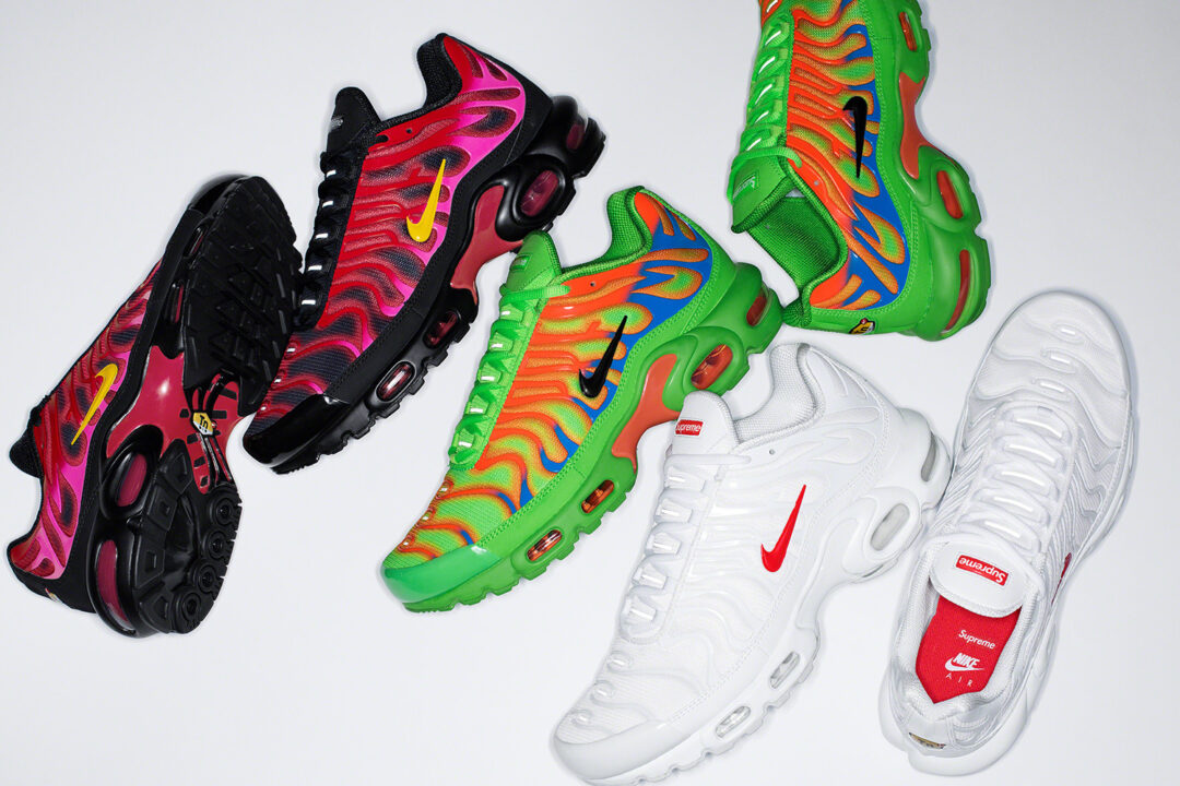 国内 10/17、11/7 発売予定！SUPREME × NIKE AIR MAX PLUS 3カラー (シュプリーム ナイキ エア マックス プラス)