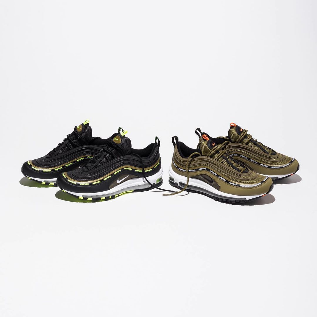 12/29、1/8 発売！2020 アンディフィーテッド × ナイキ エア マックス 97 3カラー (UNDEFEATED NIKE AIR MAX 97 2020) [DC4830-001,100,300]