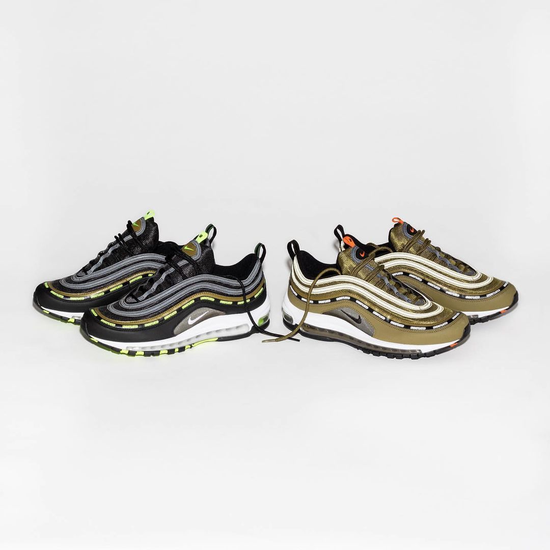 12/29、1/8 発売！2020 アンディフィーテッド × ナイキ エア マックス 97 3カラー (UNDEFEATED NIKE AIR MAX 97 2020) [DC4830-001,100,300]