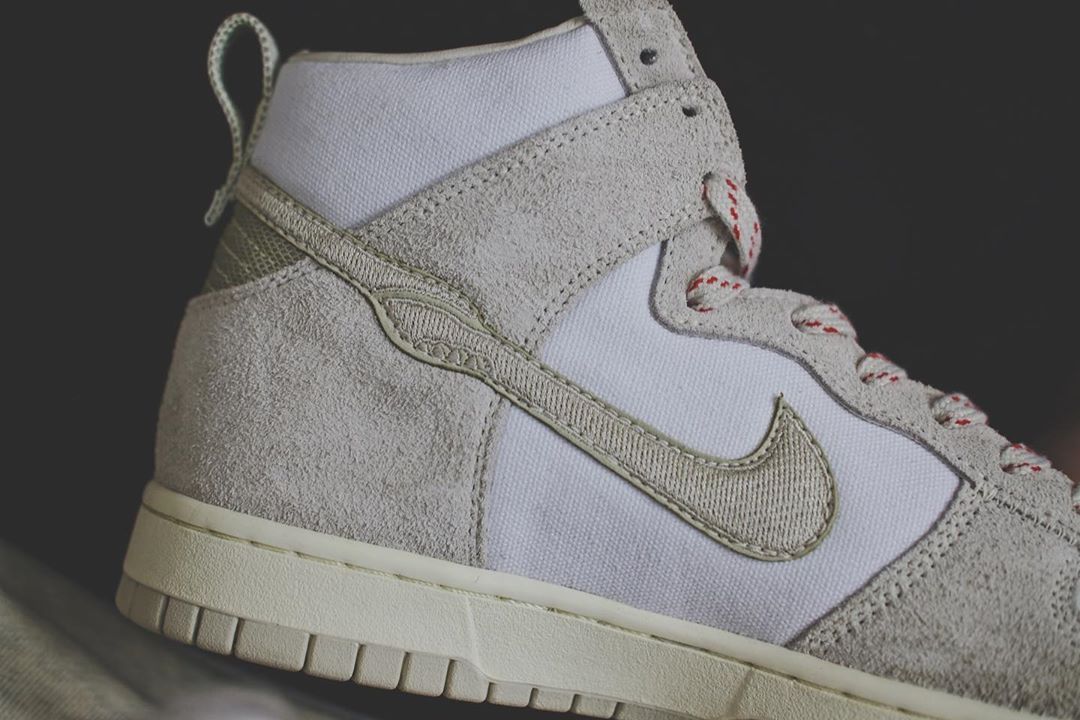 海外 1/21、1/23 発売！ノートル × ナイキ ダンク ハイ (Notre NIKE DUNK HIGH “Pearl White/Light Orewood Brown”) [CW3092-100,400]