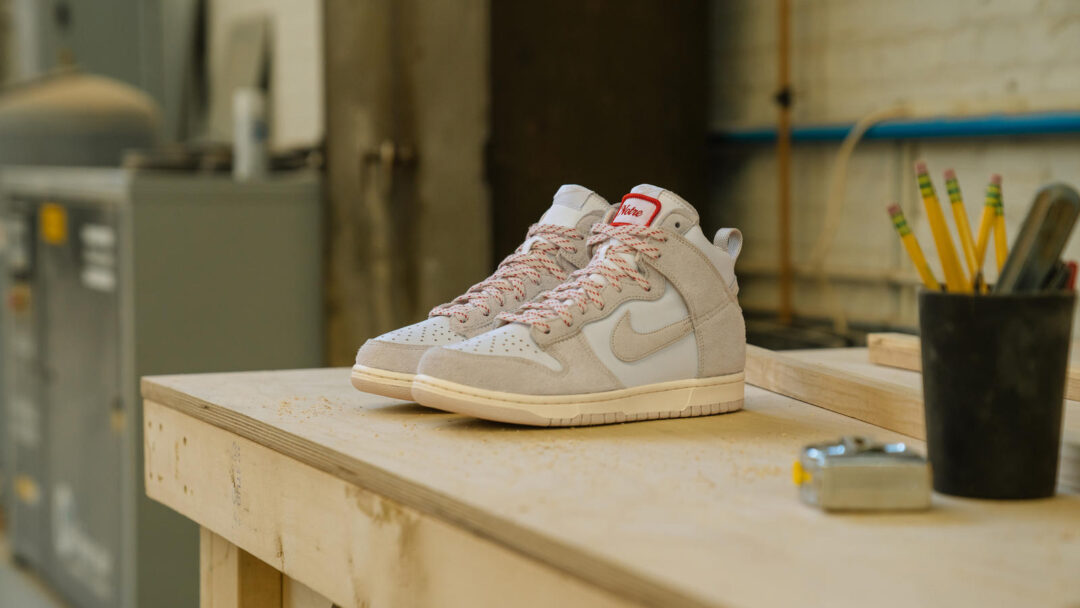 海外 1/21、1/23 発売！ノートル × ナイキ ダンク ハイ (Notre NIKE DUNK HIGH “Pearl White/Light Orewood Brown”) [CW3092-100,400]