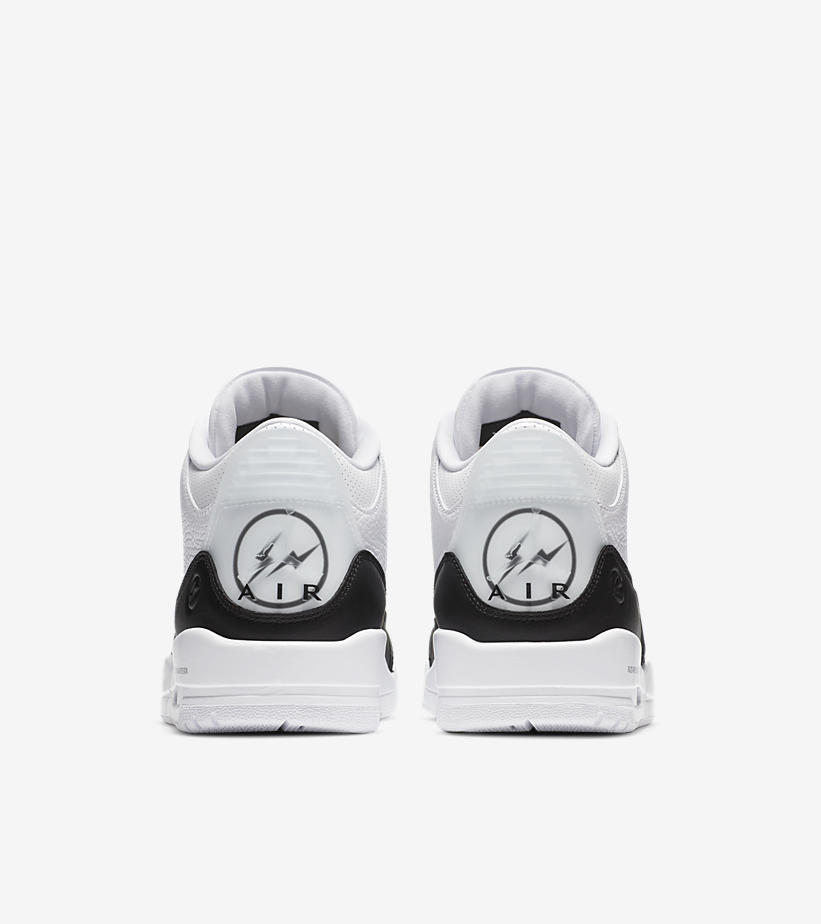 9/17 発売！フラグメント × ナイキ エア ジョーダン 3 “ホワイト/ブラック” (FRAGMENT x NIKE AIR JORDAN 3 “White/Black”) [DA3595-100]