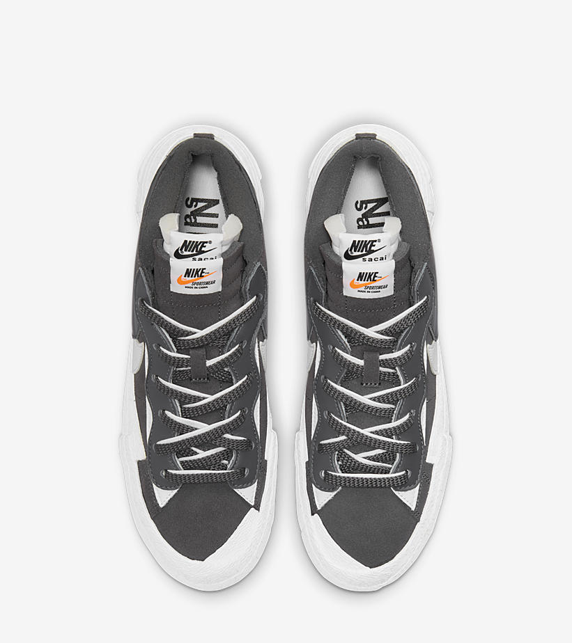 【国内 6/10、7/29 発売】sacai x NIKE BLAZER LOW 4カラー (サカイ ナイキ ブレーザー ロー) [DD1877-001,002,100,200]