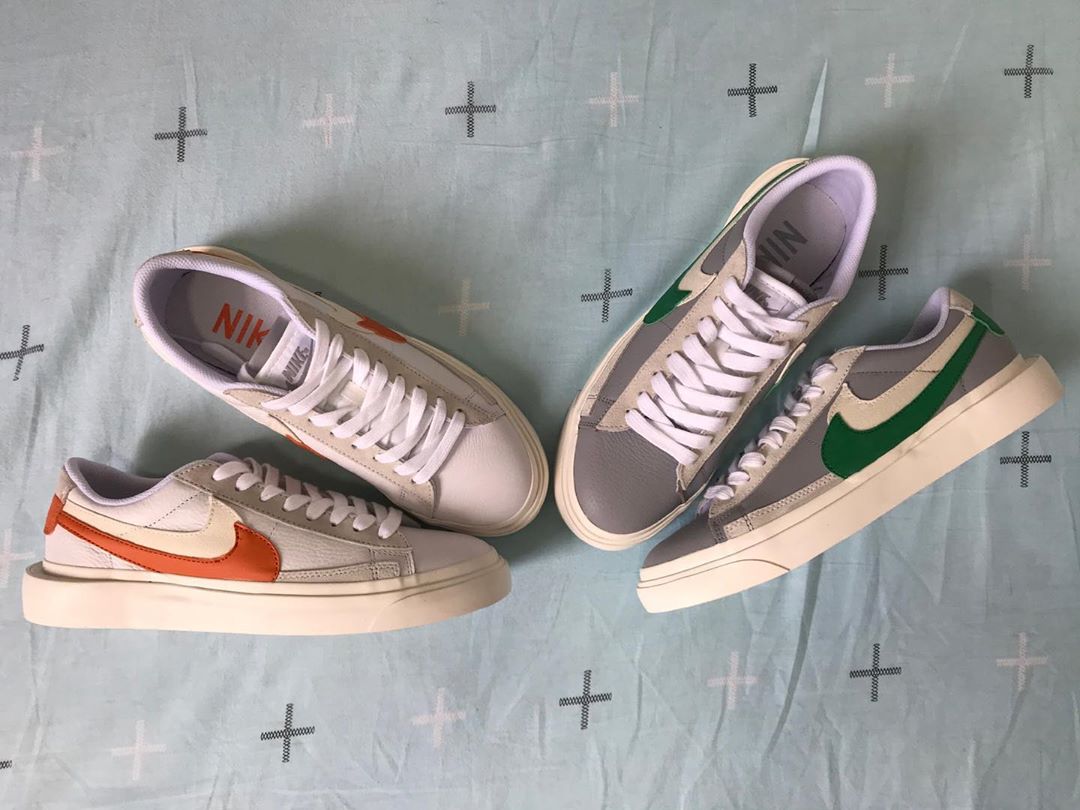 【国内 6/10、7/29 発売】sacai x NIKE BLAZER LOW 4カラー (サカイ ナイキ ブレーザー ロー) [DD1877-001,002,100,200]