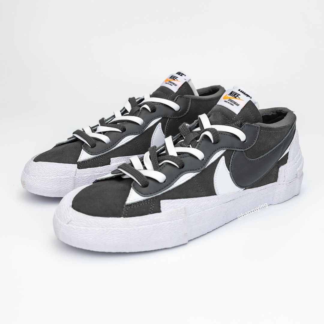 【国内 6/10、7/29 発売】sacai x NIKE BLAZER LOW 4カラー (サカイ ナイキ ブレーザー ロー) [DD1877-001,002,100,200]