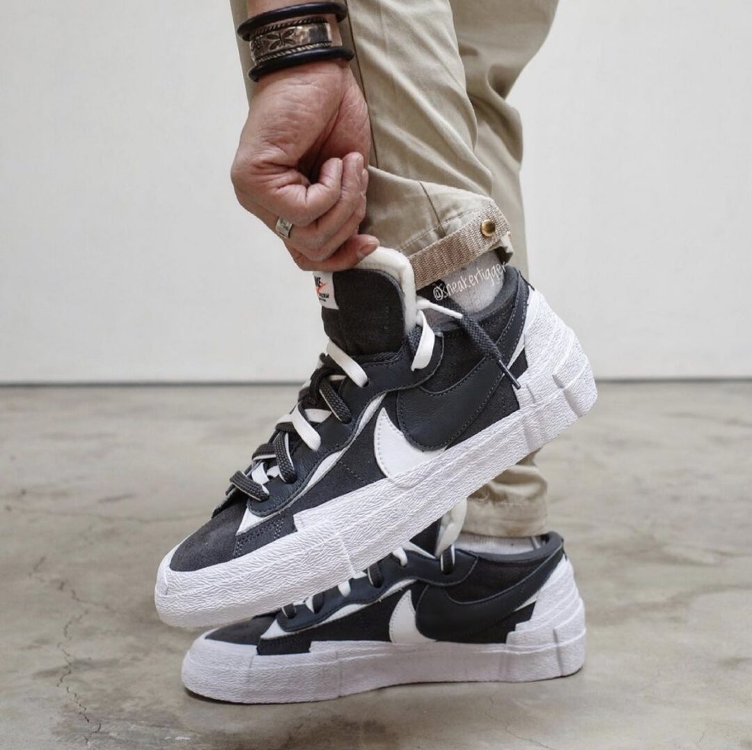 【国内 6/10、7/29 発売】sacai x NIKE BLAZER LOW 4カラー (サカイ ナイキ ブレーザー ロー) [DD1877-001,002,100,200]