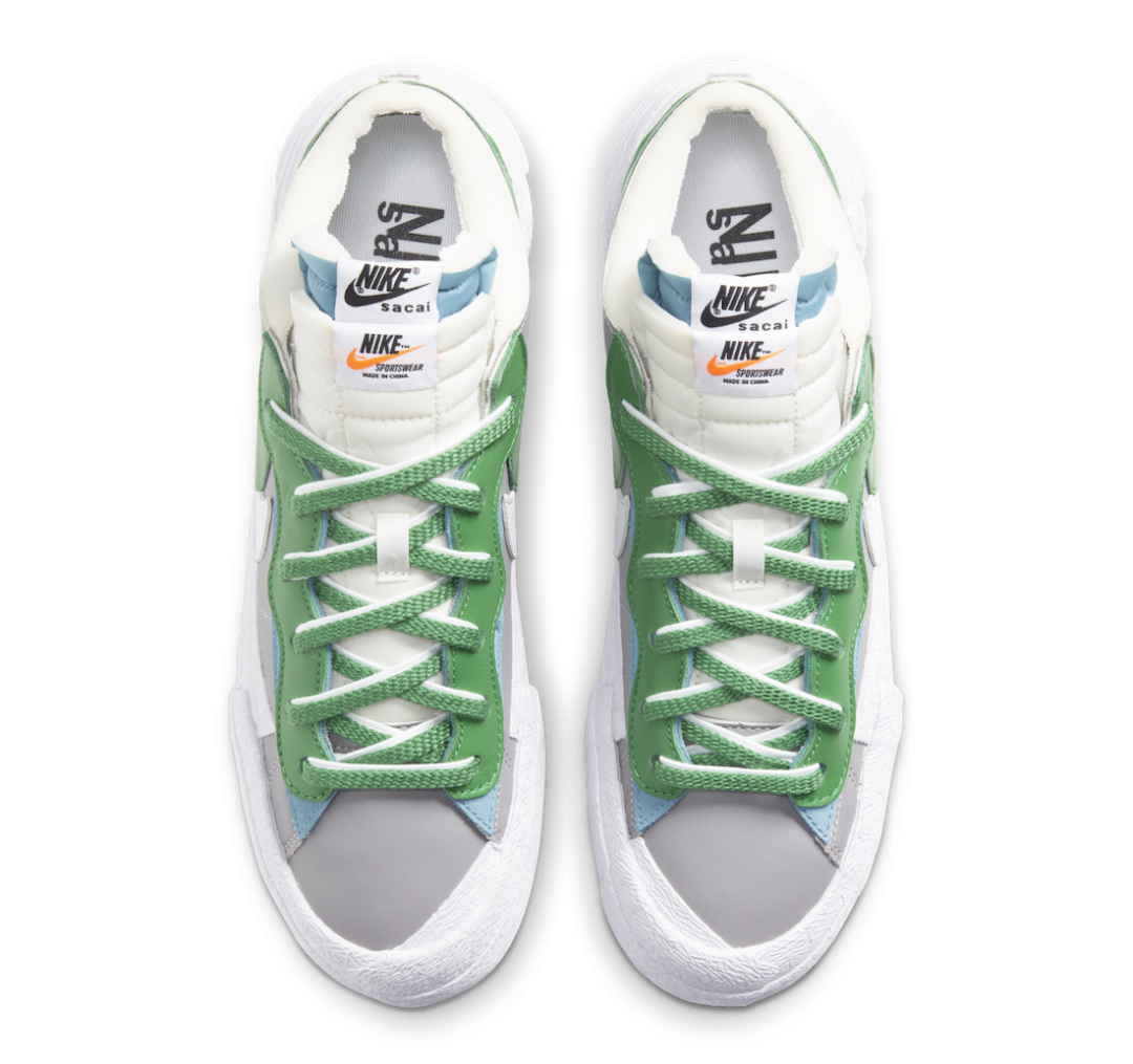 【国内 6/10、7/29 発売】sacai x NIKE BLAZER LOW 4カラー (サカイ ナイキ ブレーザー ロー) [DD1877-001,002,100,200]